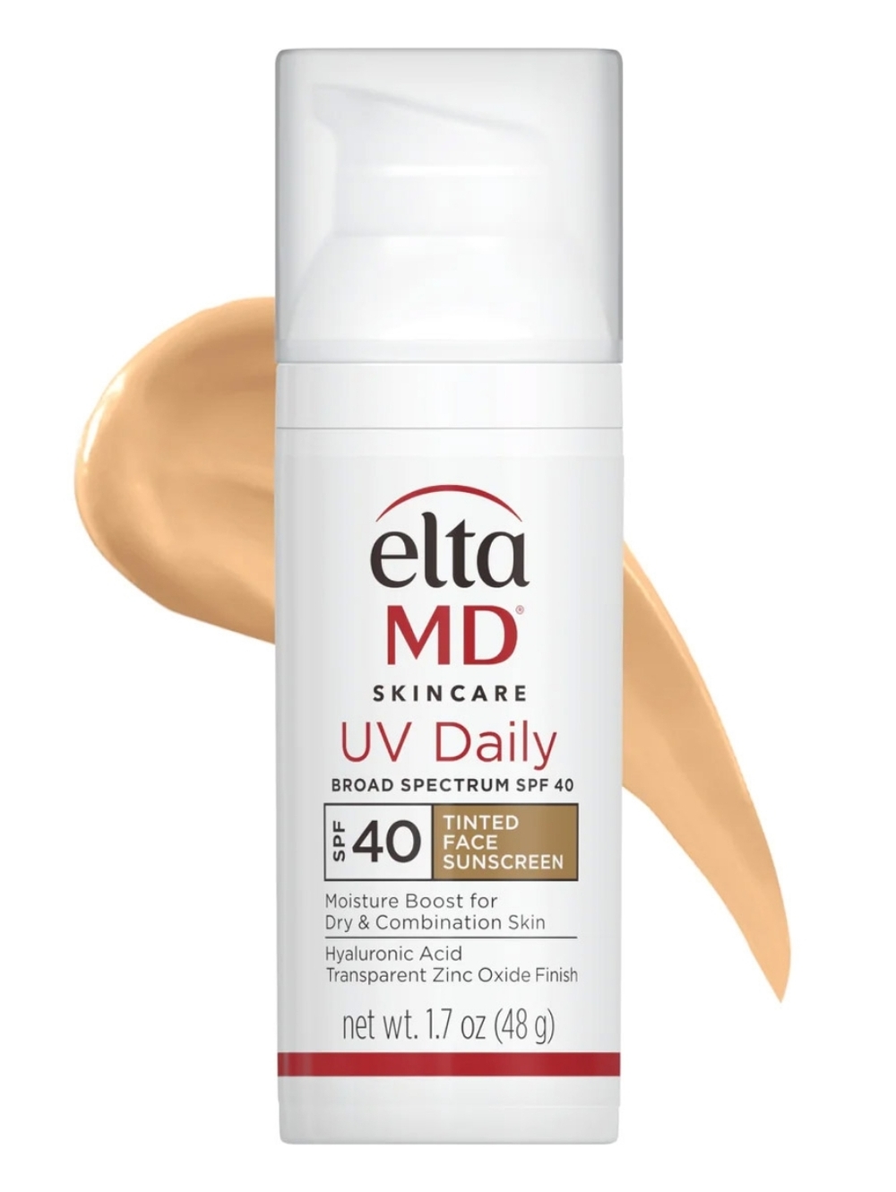 EltaMD UV Daily SPF 40 Tinted Sunscreen — White & Red Packaging